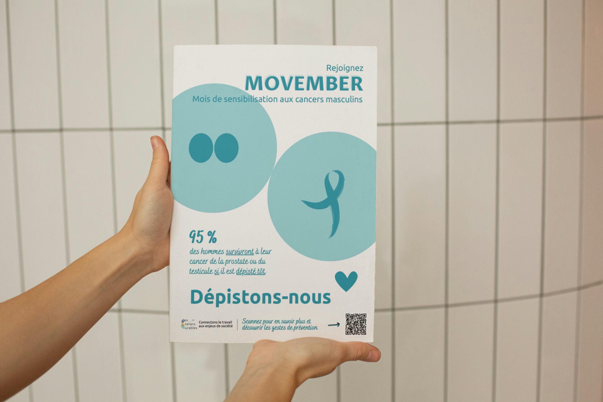 Affiche de sensibilisation Movember