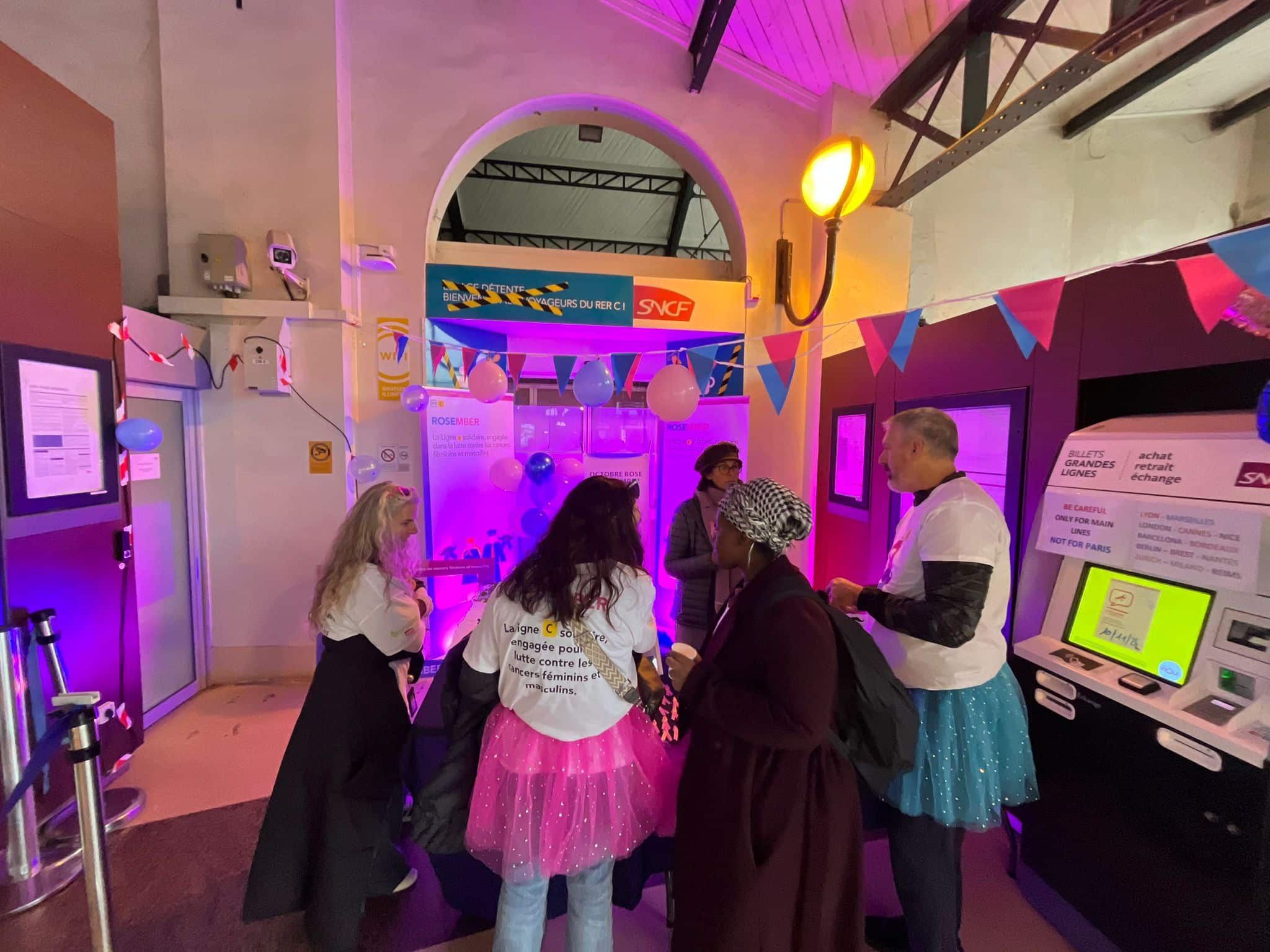 Ambiance du stand